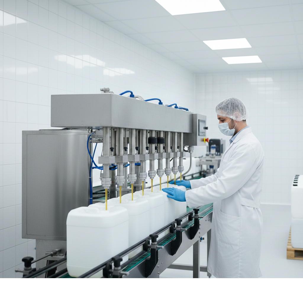 Remplissage bidons huile Setragal